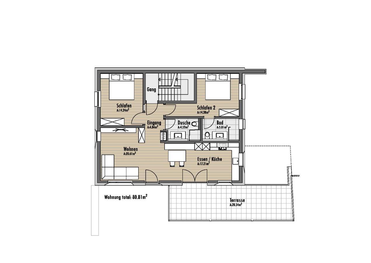 Suot Crapalb Apartment Samnaun Exterior foto